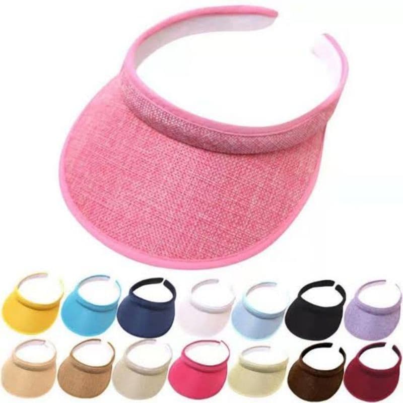 Viseira Tiara De Praia Infantil Aba 8cm