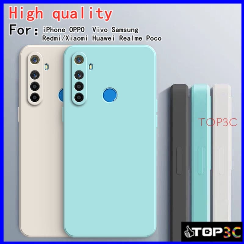 Capinha Realme 5i C3 5 5s 5 pro 6 XT 6i 6Pro 7 narzo 20 7 5g De Telefone Sólido YT