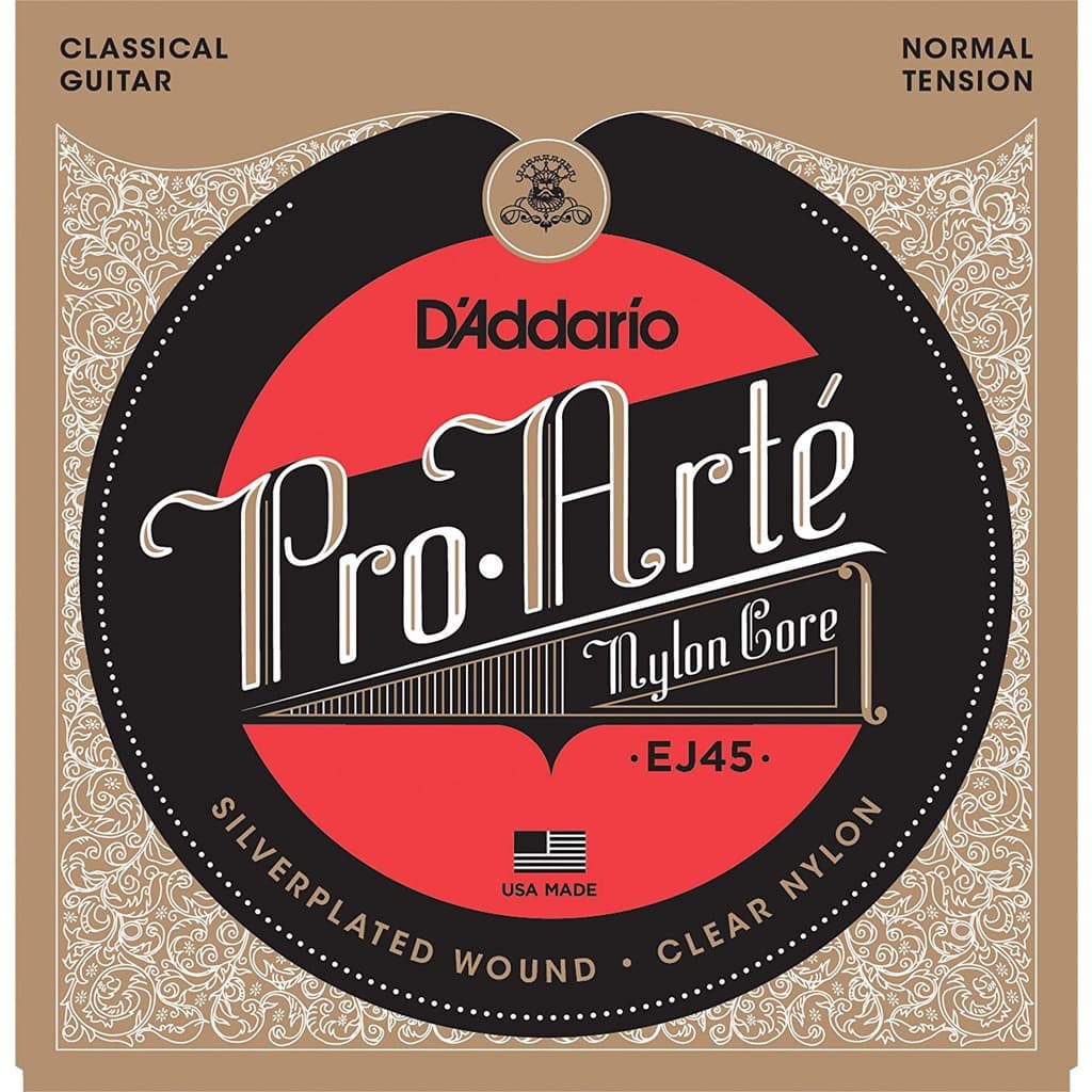 Encordoamento Daddario Pro Arte violão Nylon Ej45 media NF-e