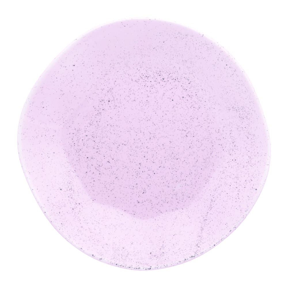 Jogo De Pratos Rasos Em Porcelana Ryo Com 6 Peças 27,5cm Oxford Pink Sand
