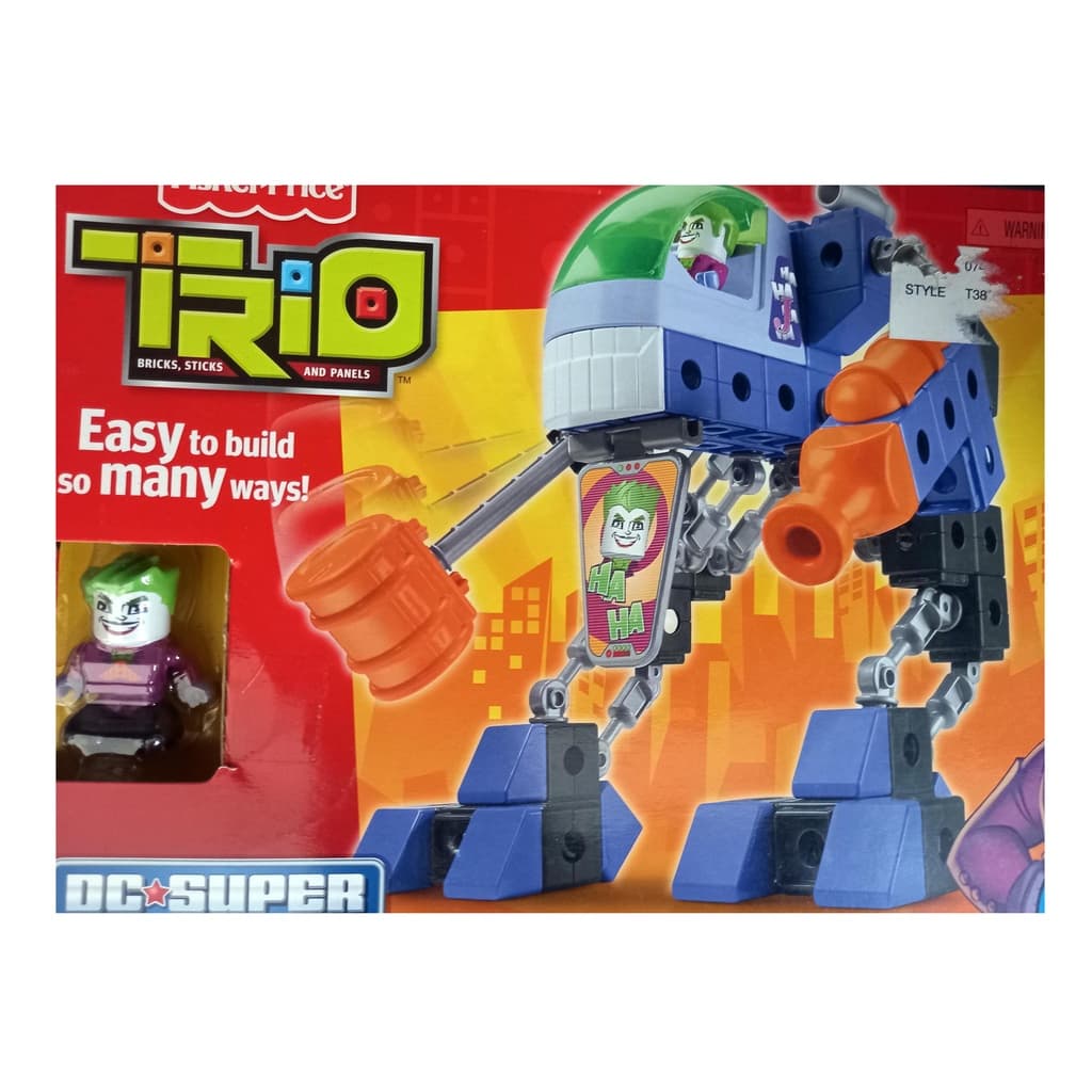 Batman Trio Joker-Bot DC Super Friends Blocos Lacrado