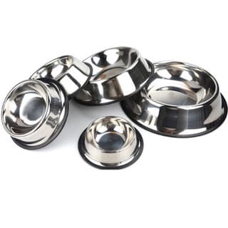 Comedouro E Bebedouro Inox Para Pet Cachorro Gato