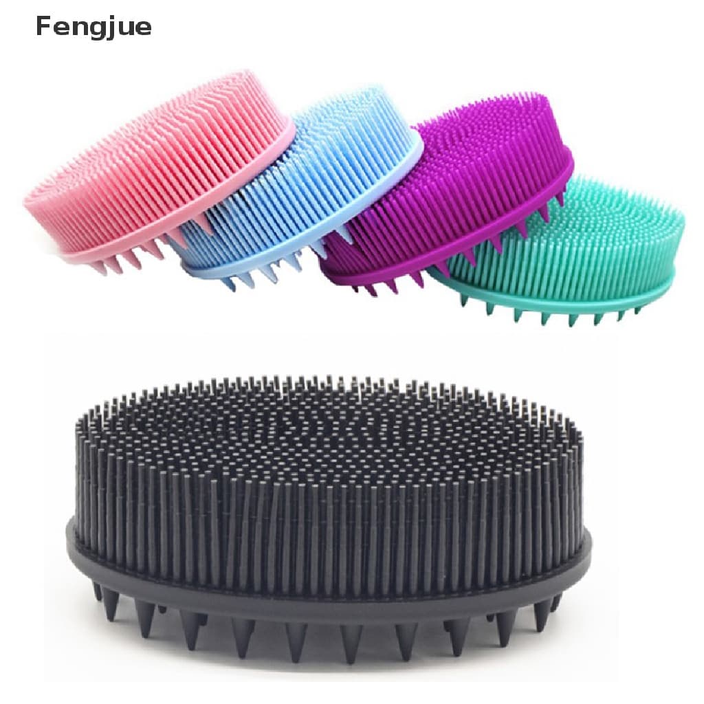 Fengjue Escova De Silicone Corporal Ducha De Bebê Esponja De Banho Massagem Seca Para BR