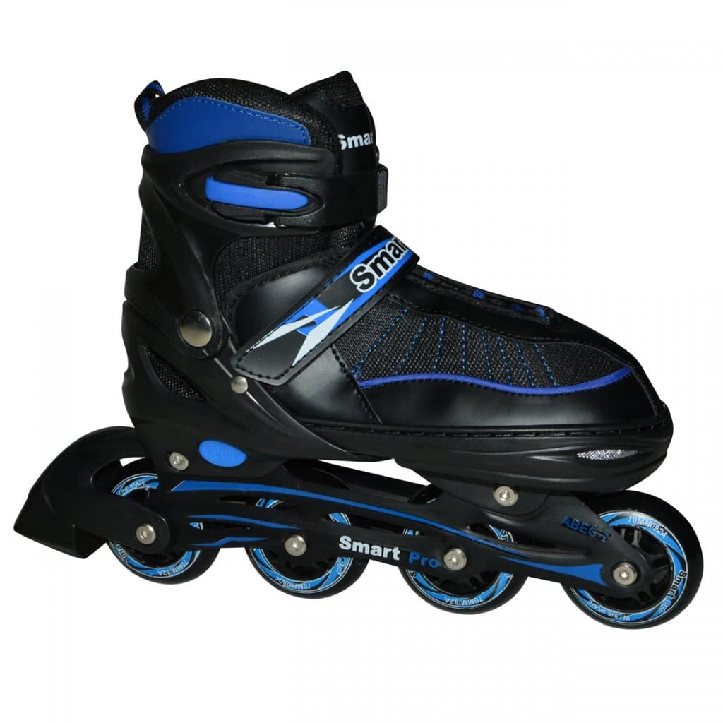 Patins Skate Inline  Azul - Smart Pro