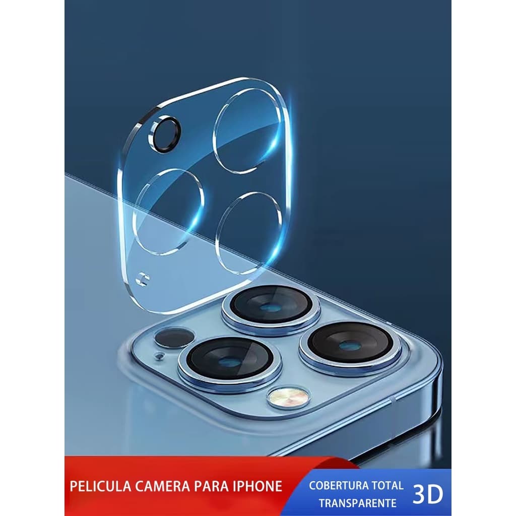 Película Câmera iPhone 11 XR 12 13 14 15 16 Pro Max Plus Lente De Câmera Vidro Temperado