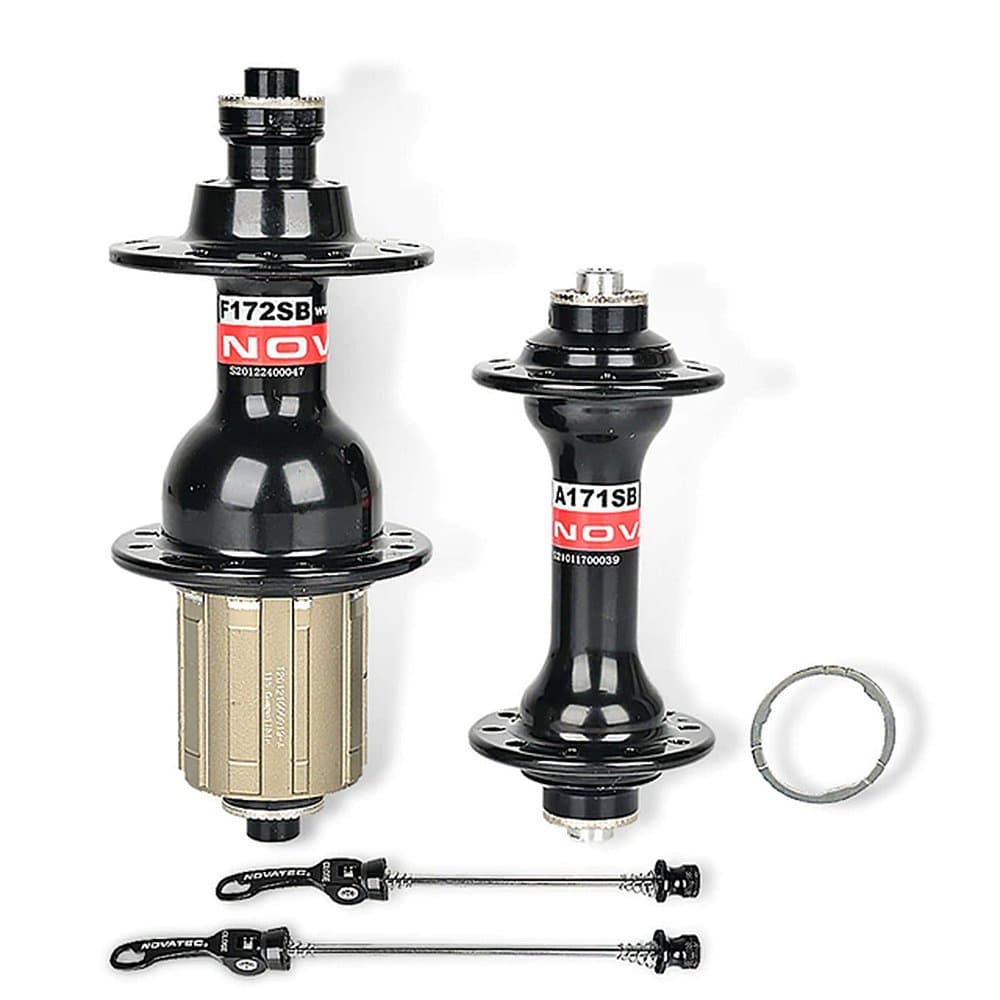 Par de Cubos Speed Novatec 20/24 Furos 8 a 11 Velocidades