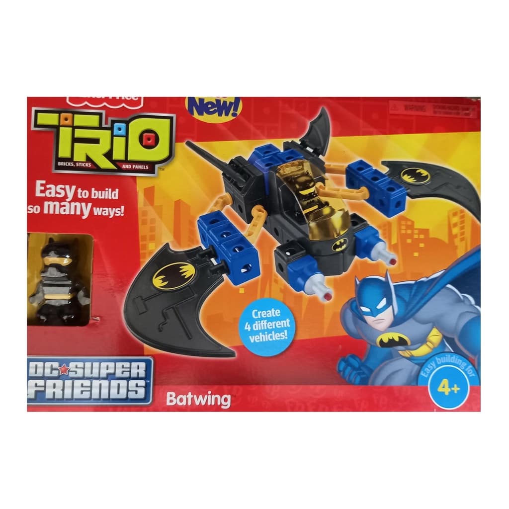 Batman Trio Batwing DC Super Friends Blocos Montar Lacrado