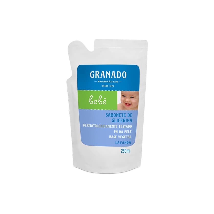 Sabonete líquido granado bebê lavanda refil 250ml