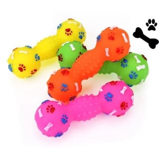 Brinquedo Para Cachorro E Gato C/ Apito Formato De Osso