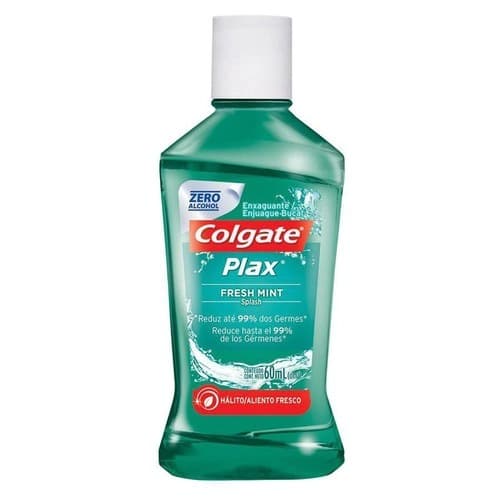 Enxaguante Bucal Plax Zero Alcohol Fresh Mint 60ml