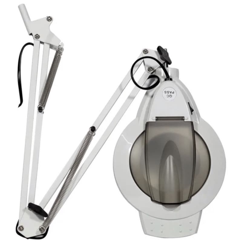 Luminária Lupa articulada  para mesa ou bancada aumento 5 vezes a lente Lupa Luminaria