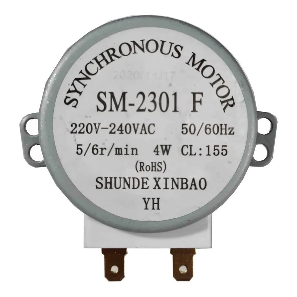 Kit 10 Motores De Microondas 4w 220v Eixo Plástico Sm-2301 F