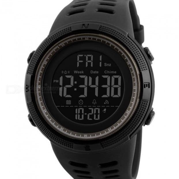 [Warranty] SKMEI 1251 50m Waterproof Men's Digital Sports Watch