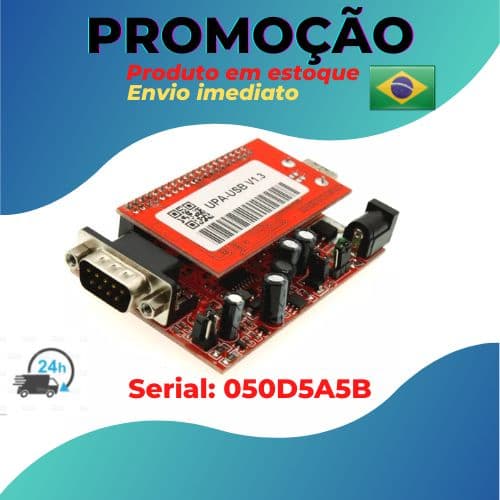 Programador upa com serial  050D5A5B