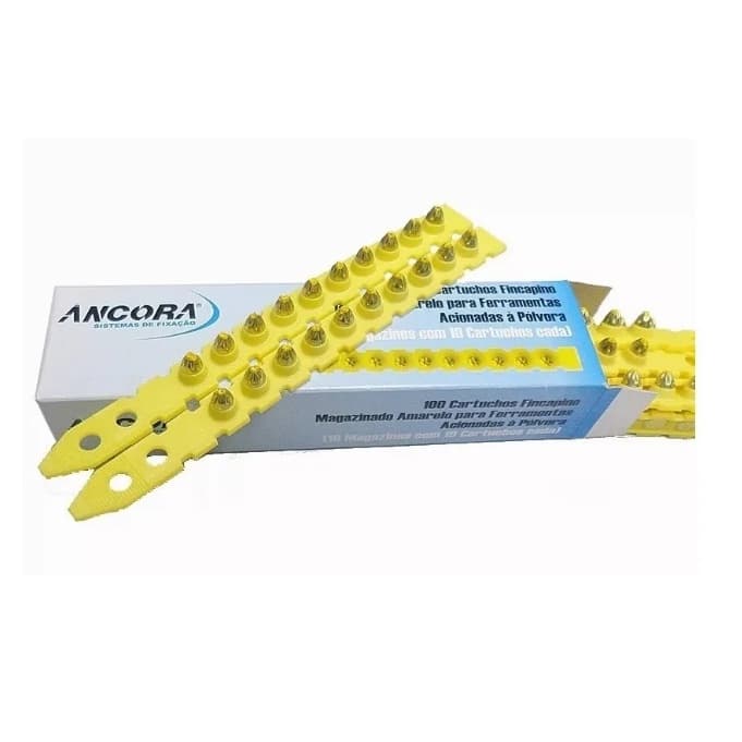 Fincapino Magazinado Amarelo Calibre 27 100 Unidades - ANCORA