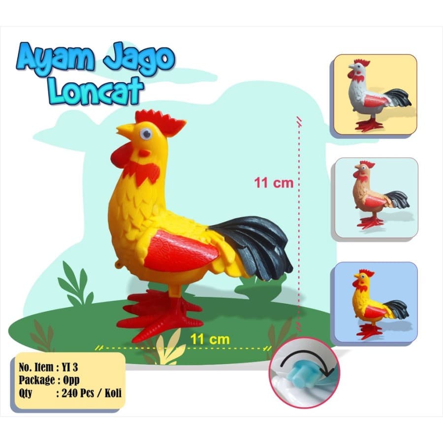 Brinquedo De Bebê Rotativo Galo Bonito Estrada Salto YI 3/Brinquedos Infantis De Monotorização Infantil