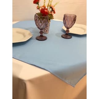Toalha De Mesa Lisa Oxford 75x75cm Com Acabamaneto Cobre Mancha Aniversário Festa Casamento