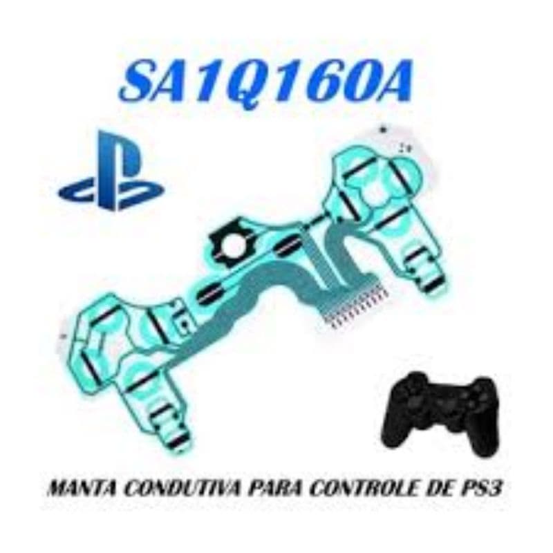 Película Condutiva Controle Ps3 Sa1q159a, 160 188 Sa1q189a