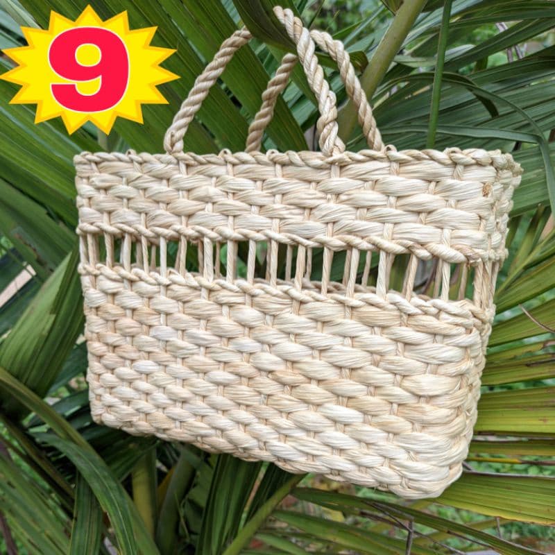 Kit com 9 Bolsas feira n2 26 cm - Bolsa preço bem baixo para atacado