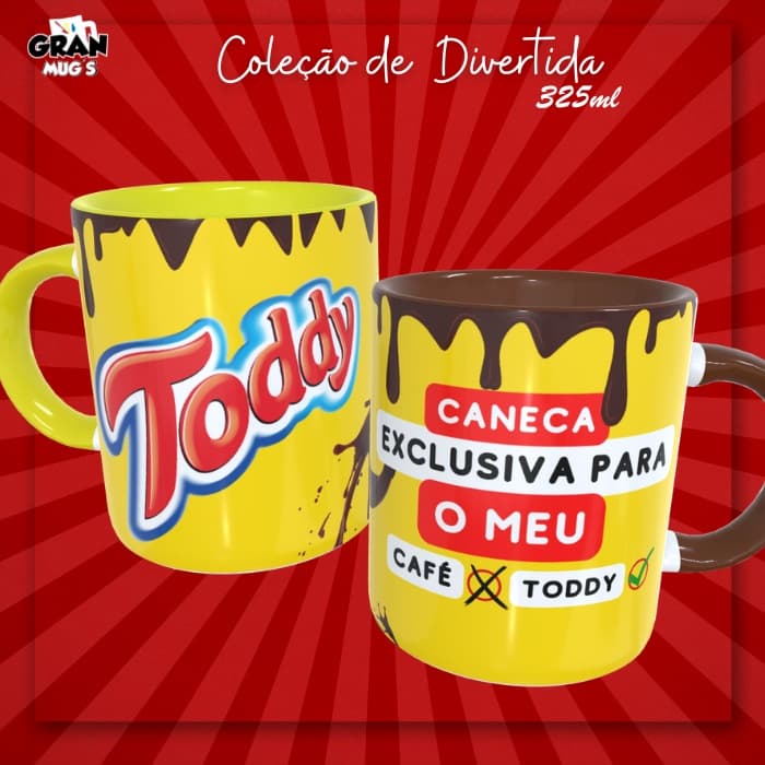 Toddy -  Caneca Personalizada Divertida 325ml