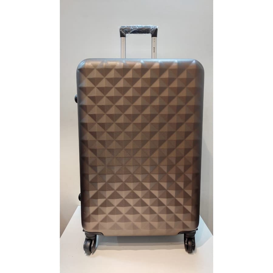 Mala de Viagem Grande Marrom, 23kg para avião, de rodinha. Medida: 69x44x28. REF. 617
