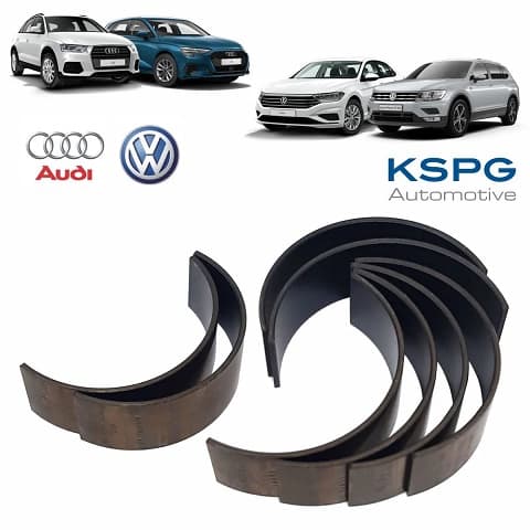Jogo Bronzina de Biela Std Audi/Vw A1/A3/A4/A5/A6/TT/Q3/Q5/Golf/Jetta/Tiguan/Passat/Fusca 1.8/2.0 16V Tfsi/Tsi 2009 a 2019 06H105701C/SKU2506
