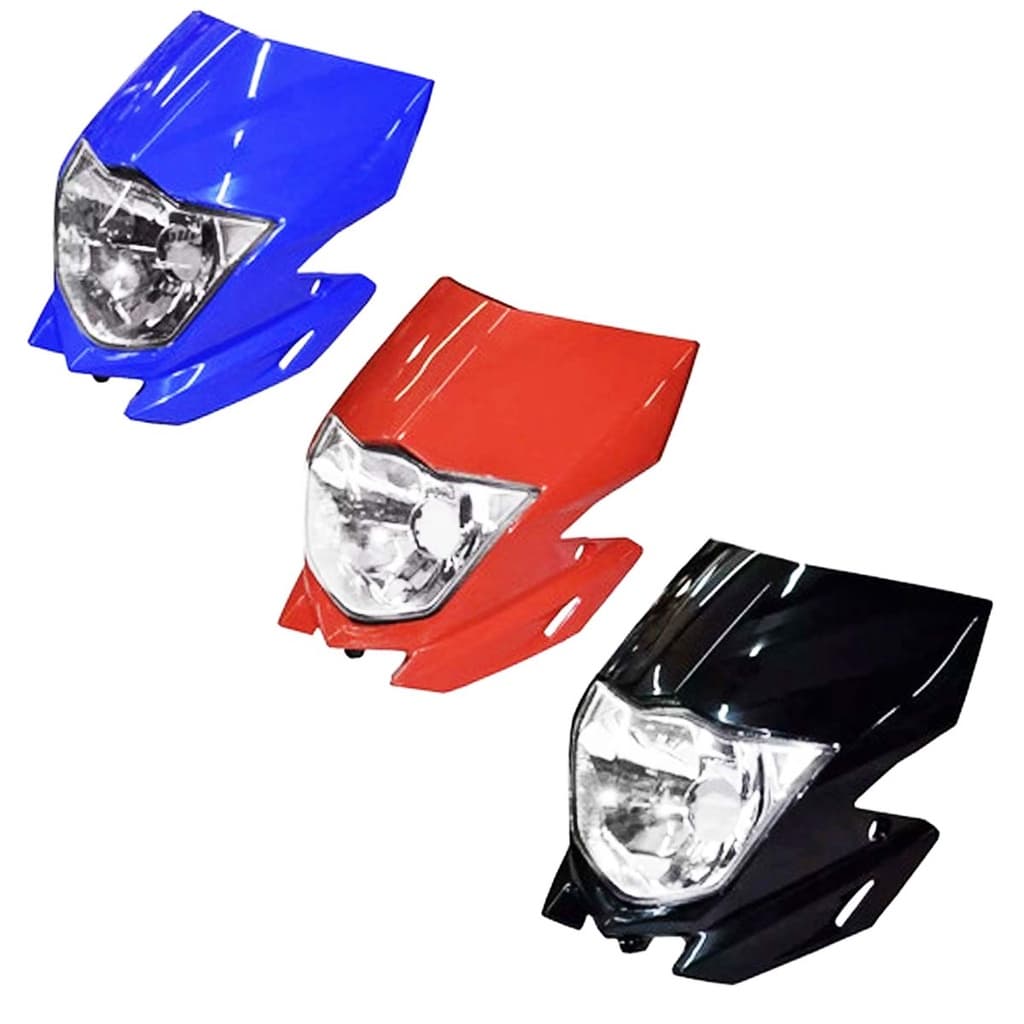 Carenagem Farol + Bloco Óptico Farol Xtz 125 2009 A 2017 Rei