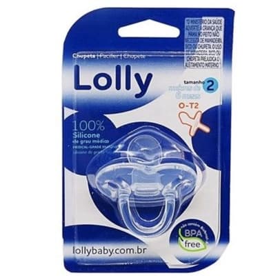 Chupeta Special Silicone  Lolly Ortodontica Tamanho 2 Neutra