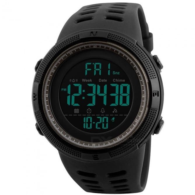 [Warranty] SKMEI 1251 50m Waterproof Men's Digital Sports Watch