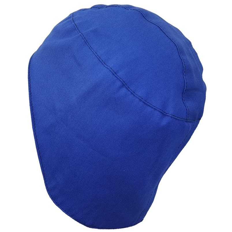 Touca De Soldador Azul Solda Metalúrgico Industrial Pintor