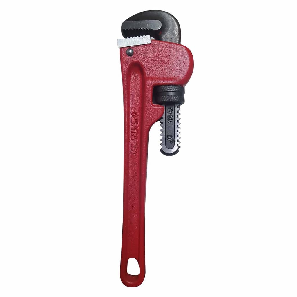Chave de Tubo Grifo 08 Ajustável Vermelha SATA ST70802ST