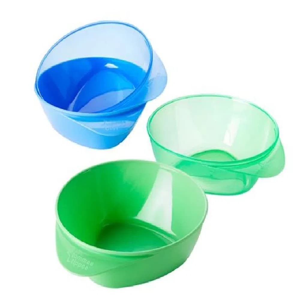 Kit 4 Pratos Fundos Easy Scoop Azul - Tommee Tippee