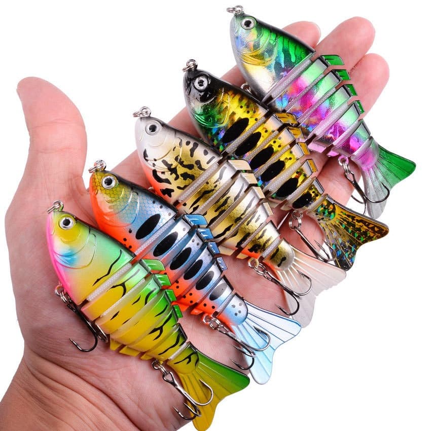 Isca Artificial 10cm/15g Falsa Simulação De Multi-Seção Peixe