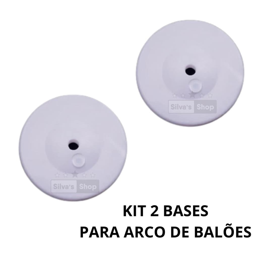 2unds Base Oca para Arco Coluna Suporte Tela de balões e bexigas