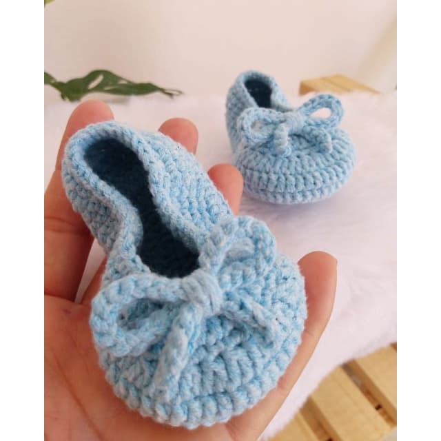 Sapatinho em crochê Sapatinho menina Sapatinho bebê pantufa bebê sapatinho menina