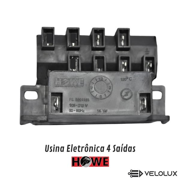 Usina Transformador BT/AT Eletrônica Para Fogão Cooktop - Howe 4 saídas