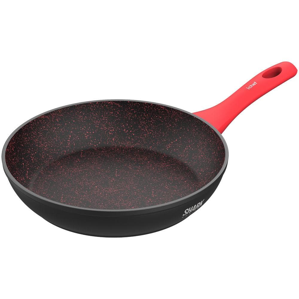 Panela Polishop Sauté Grand 24cm Ichef Home Vermelha Shark Series