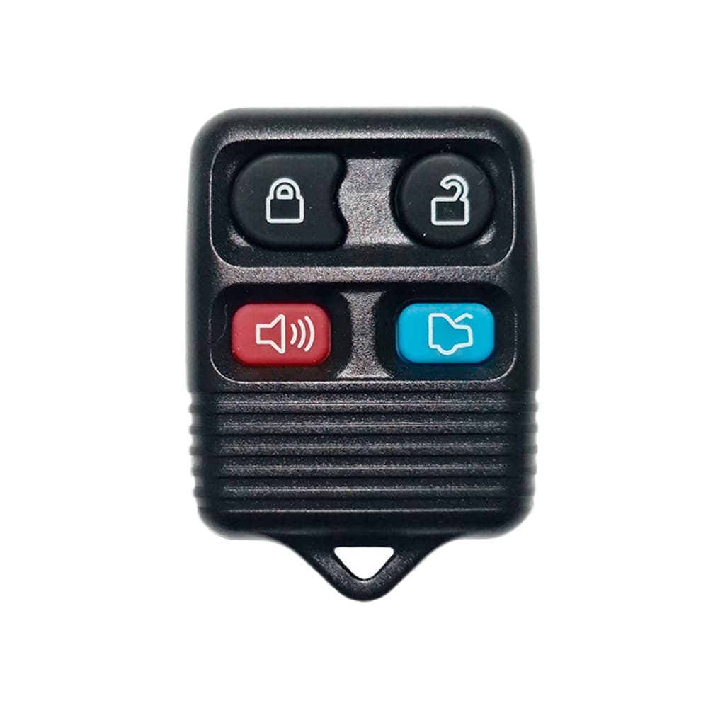 Capa Controle Remoto Alarme Original Ford 4 Botões Fiesta 2009 2010 2011 2012 CS8801