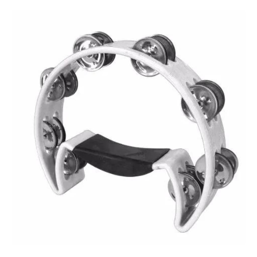 Pandeiro Meia Lua Branco