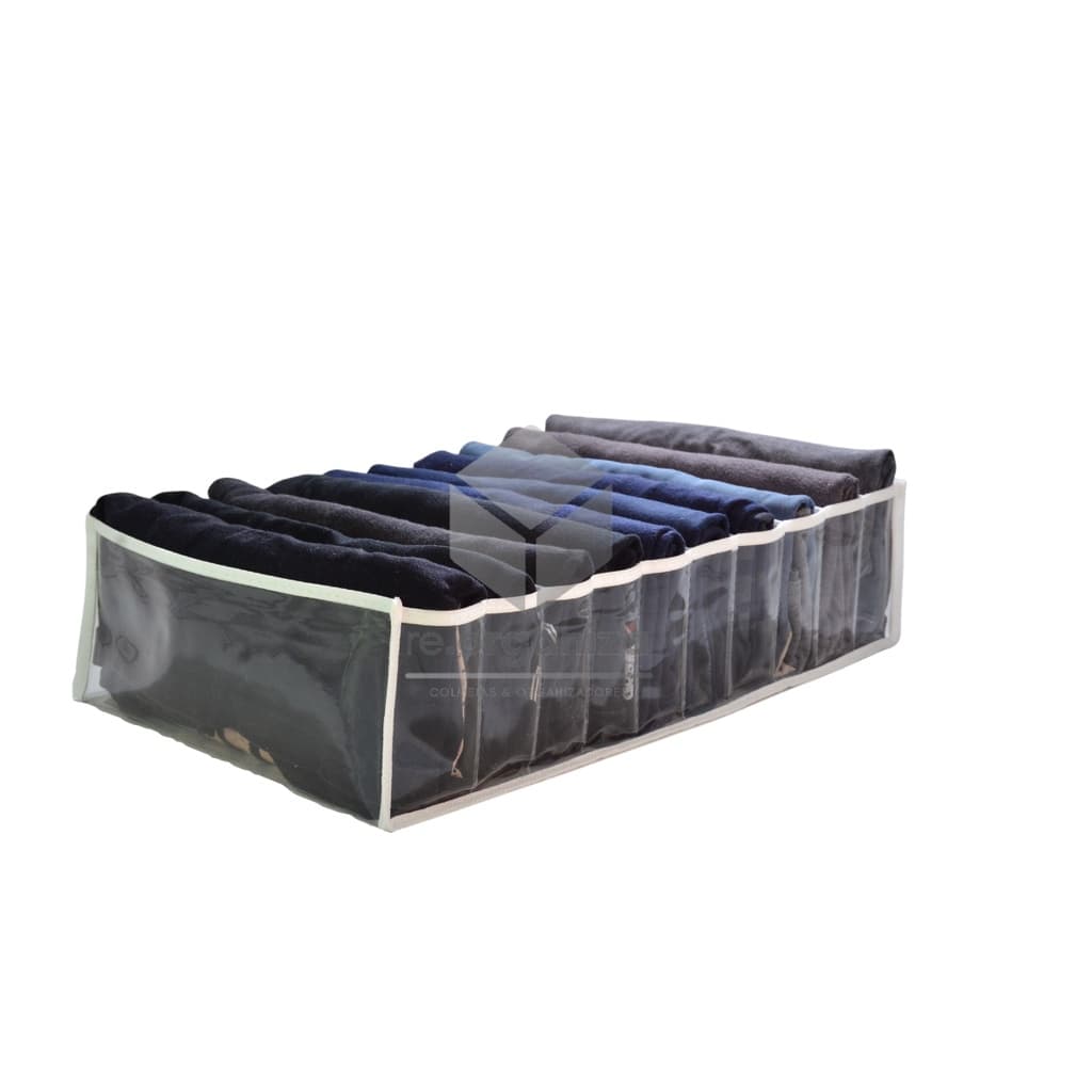 Organizador De Guarda Roupa (40x25x10) - Camisetas, Camisas, Uniformes, Blusas, Colmeia organizadora com repartições