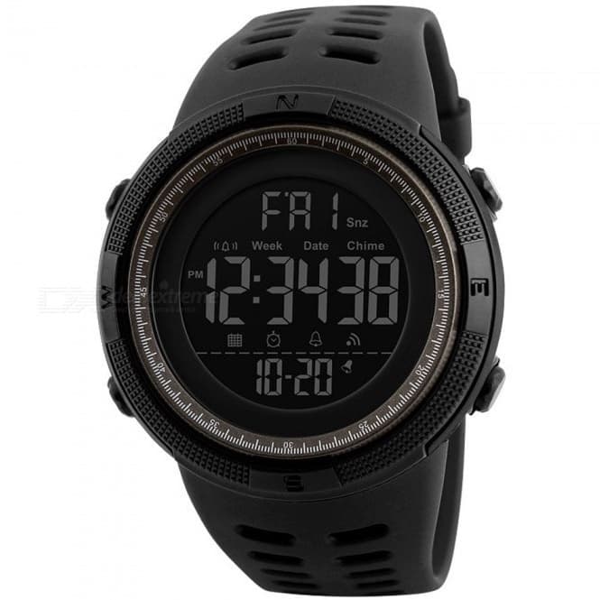 [Warranty] SKMEI 1251 50m Waterproof Men's Digital Sports Watch[Warranty] SKMEI 1251 50m Waterproof Men's Digital Sports Watch