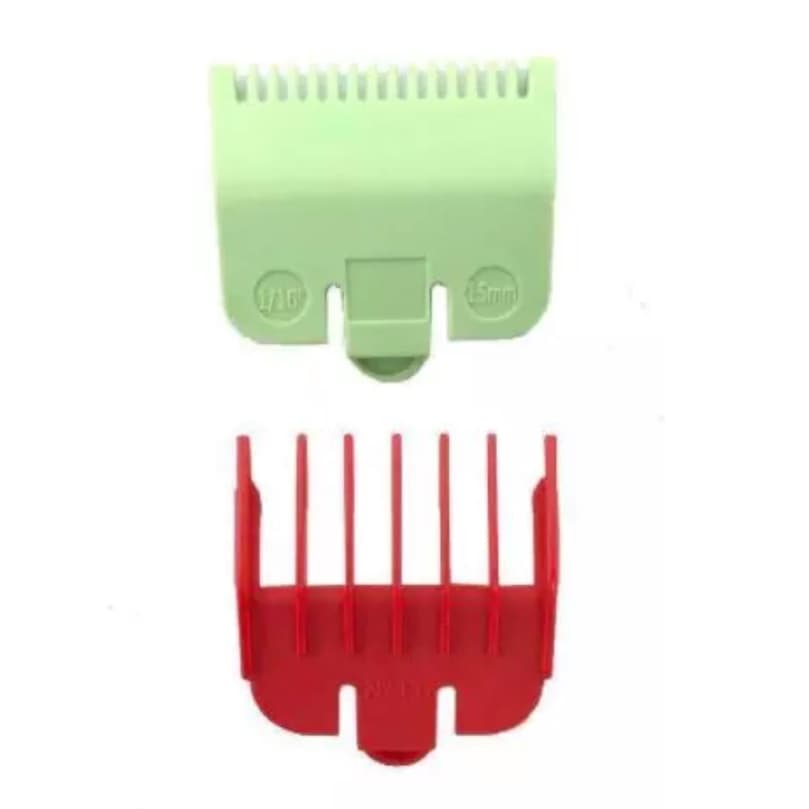 kit 2 Pentes de Disfarce para Maquinas Wahl e Kemei 1.5mm 1/2 Meio Plastico