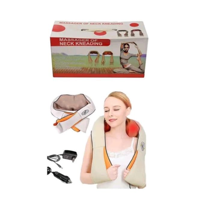 Colete massageador Neck Shiatsu bivolt