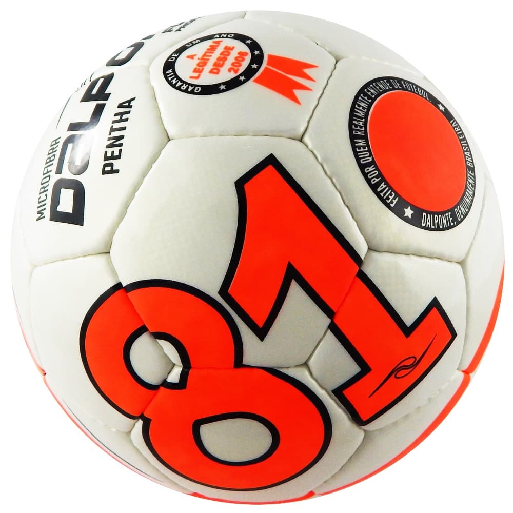 Bola Dalponte 81 Futebol Pentha Futsal Salão Quadra Campeonato Ginásio Resistente Durável Original
