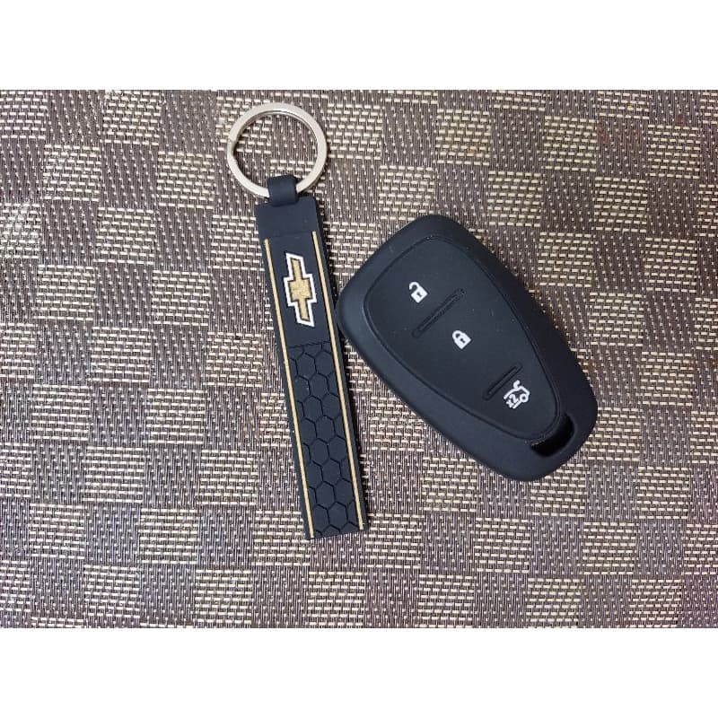 Capa Silicone Chave Presença Chevrolet Onix Cruze Onix Plus Tracker+Chaveiro