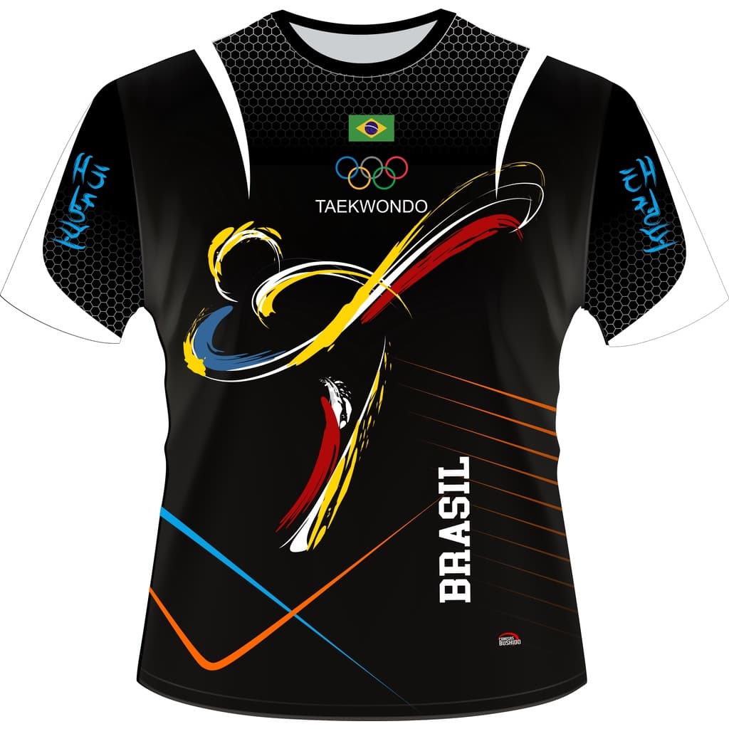 Camisa Taekwondo Luta Arte Marcail 322-2