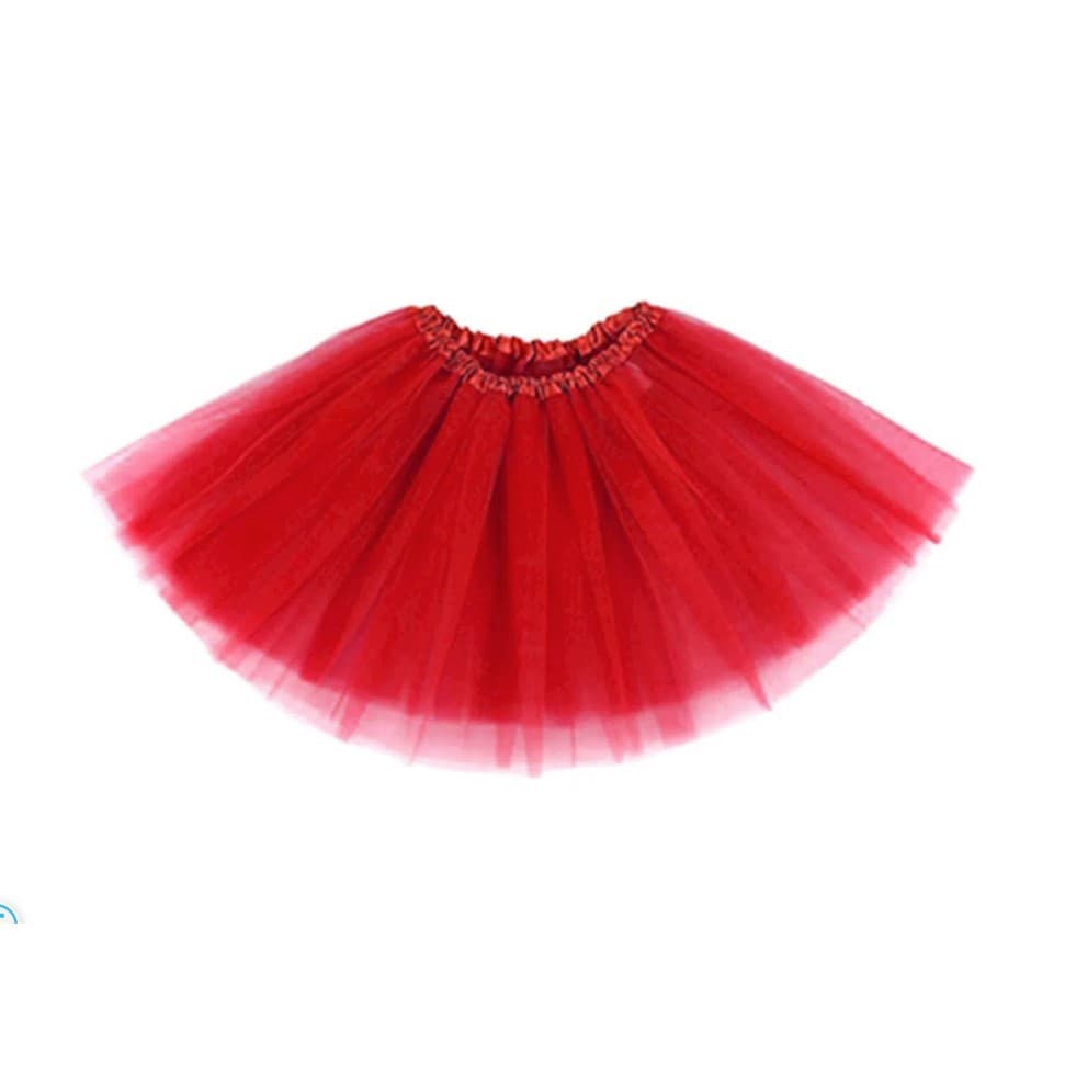 Saia de Tule Tutu 30cm (5 CORES) - Saias - Festa - Halloween - Fantasias MT