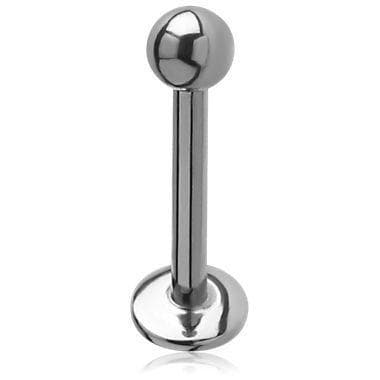 Piercing Titânio Titanium Labret Básico Rosca Interna 1.2mm