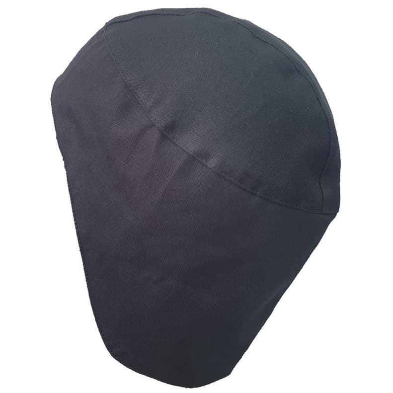 Touca De Soldador Preto Solda Metalúrgico Industrial Pintor