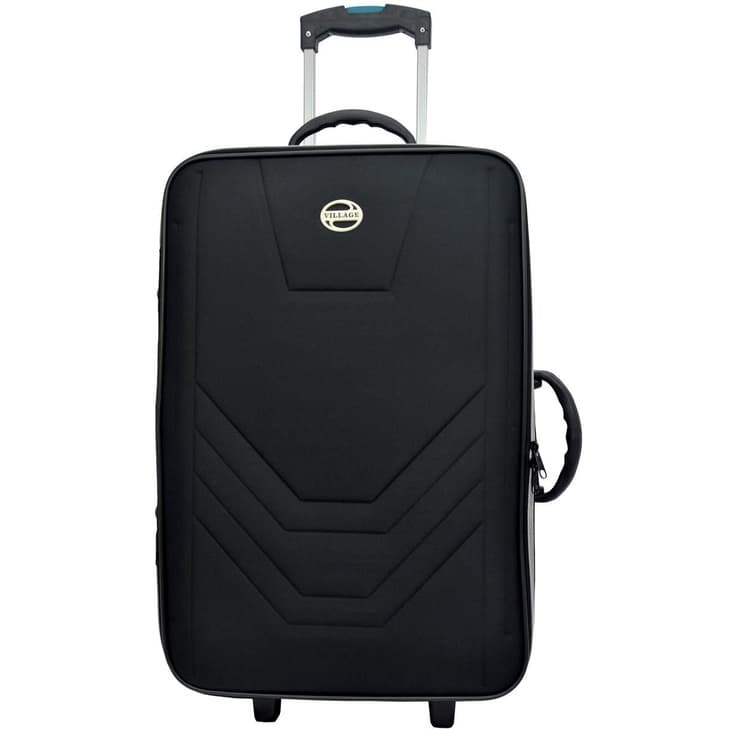Mala de Viagem 23kg MÉDIA BARATA Rodinhas Village Mala Viagem Resistente Rígida